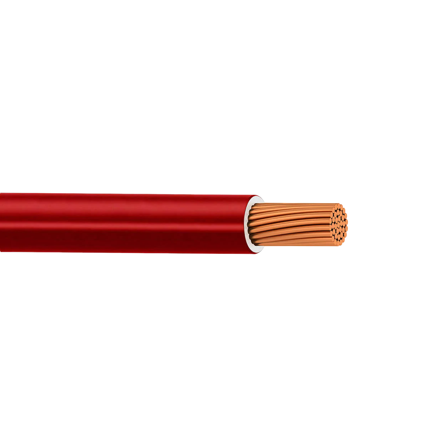 Imagen de CABLE THW-LS / THHW-LS 12 AWG PVC (VIAKON) "ROJO" MTS