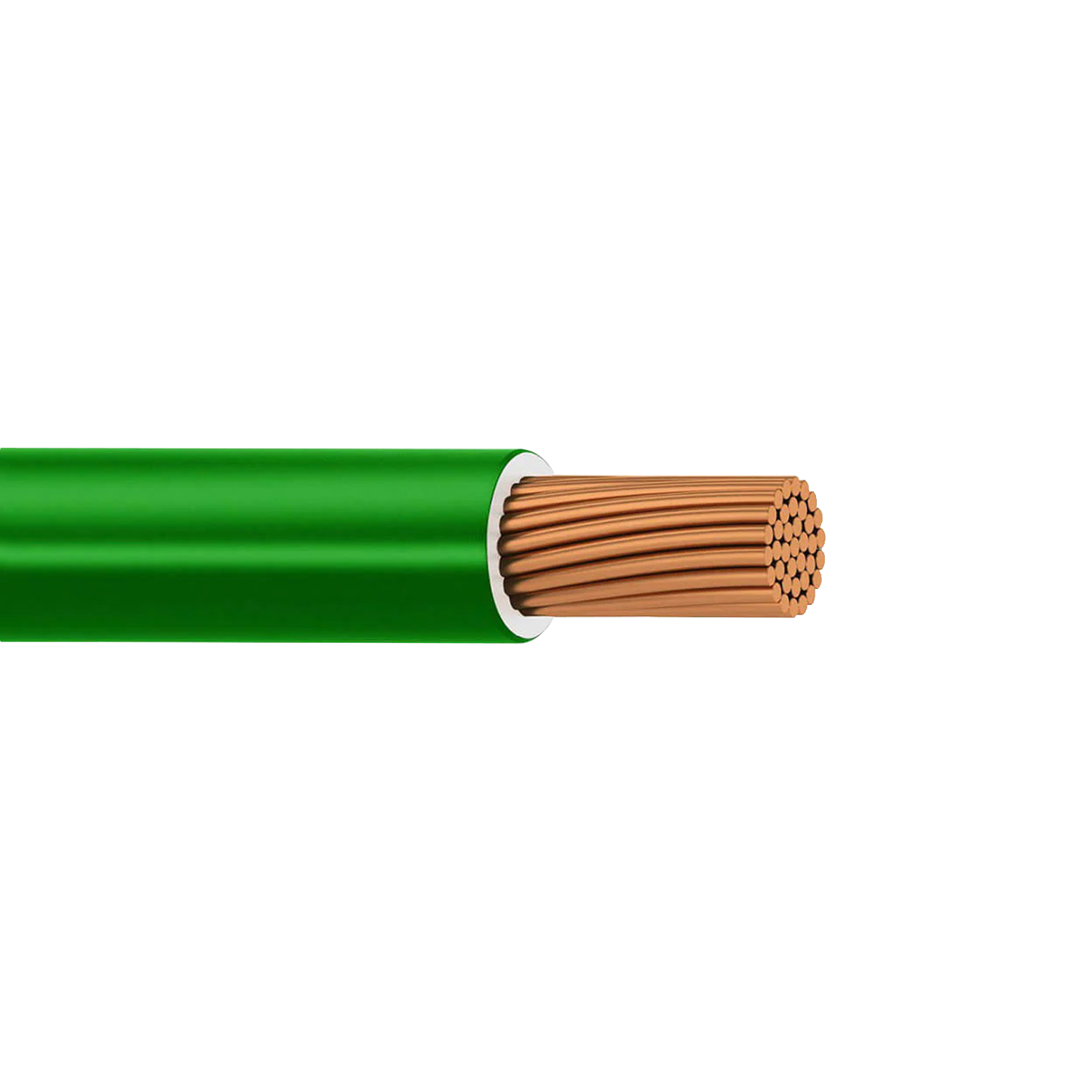 Imagen de CABLE THW-LS / THHW-LS 8 AWG   PVC (VIAKON) "VERDE" MTS