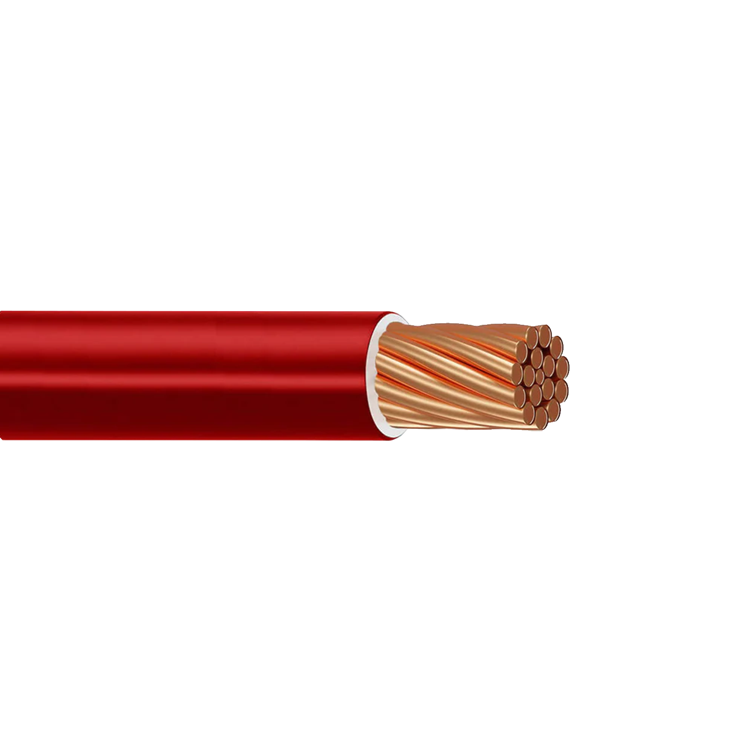 Imagen de CABLE THW-LS / THHW-LS 6 AWG PVC (VIAKON) "ROJO" MTS