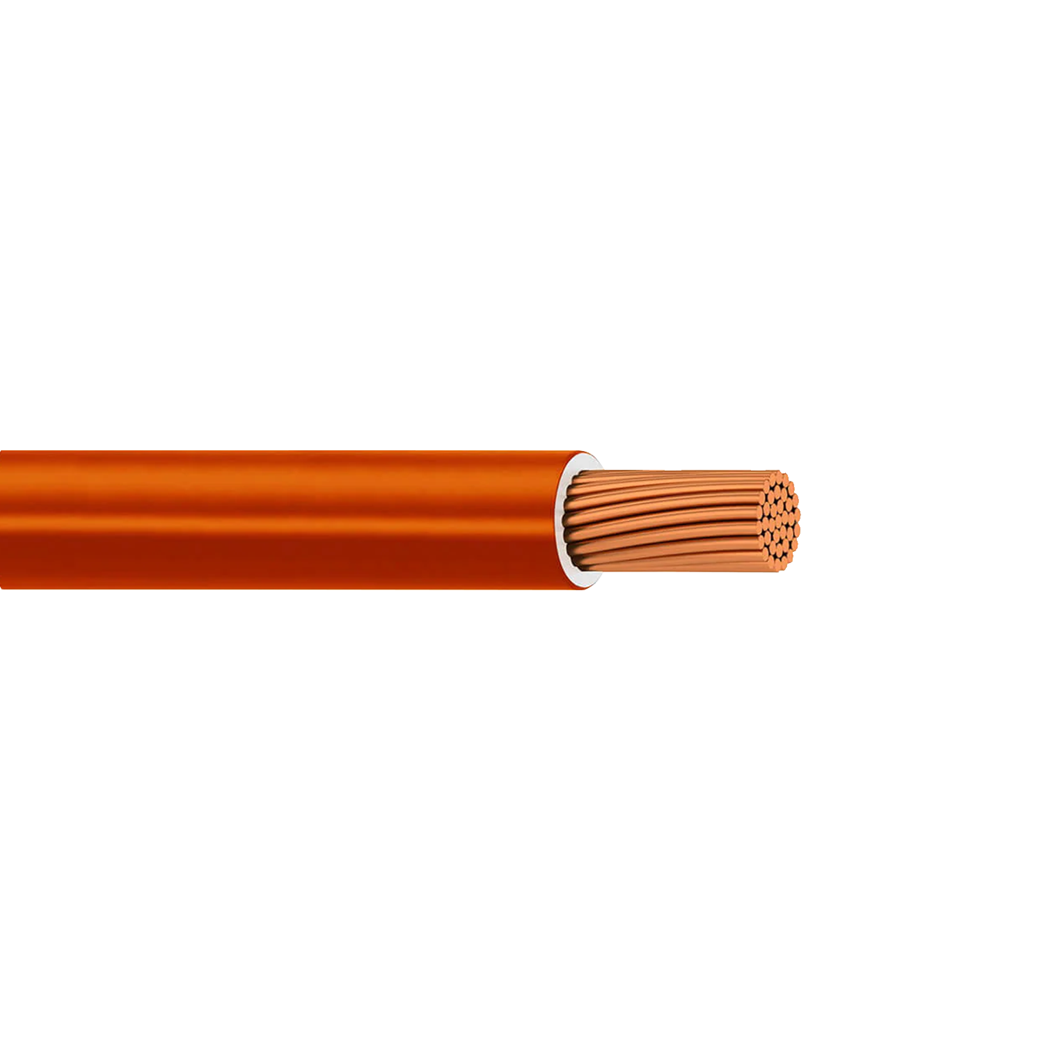 Imagen de CABLE THW-LS / THHW-LS 12 AWG PVC (VIAKON) "NARANJA" MTS