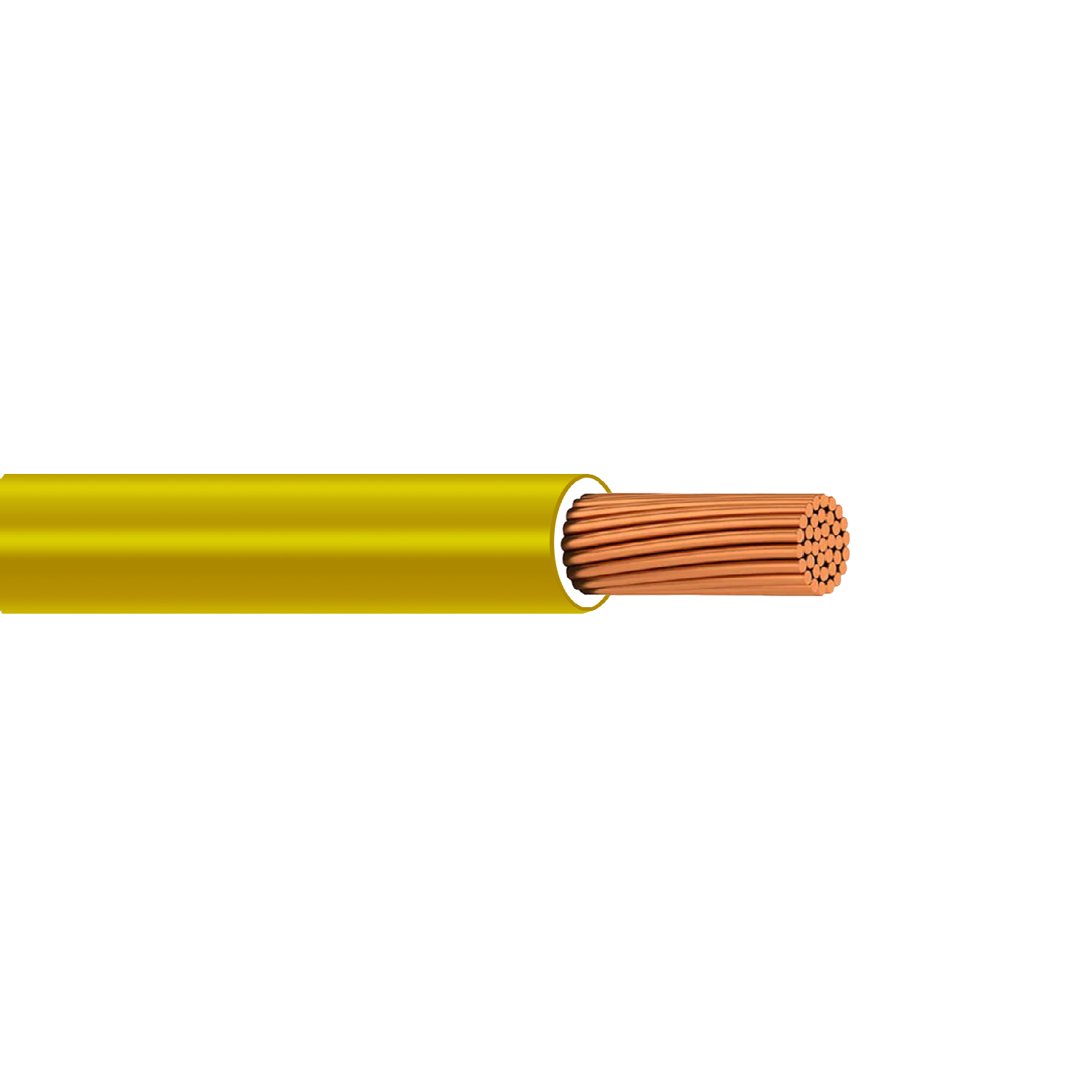 Imagen de CABLE THW-LS / THHW-LS 10 AWG PVC (VIAKON) "AMARILLO" MTS