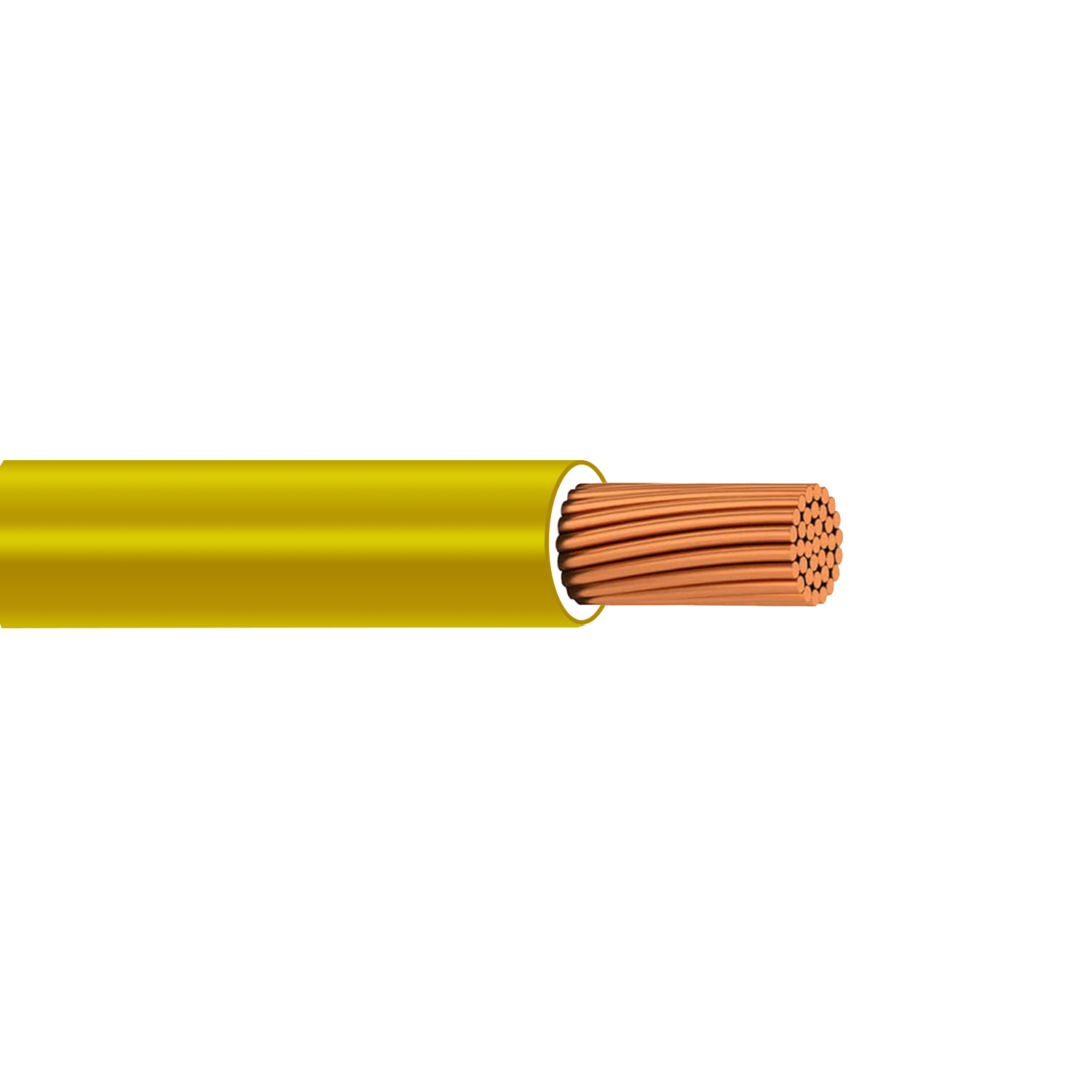 Imagen de CABLE THW-LS/THHW-LS 10 AWG INDIANA  "AMARILLO" MTS