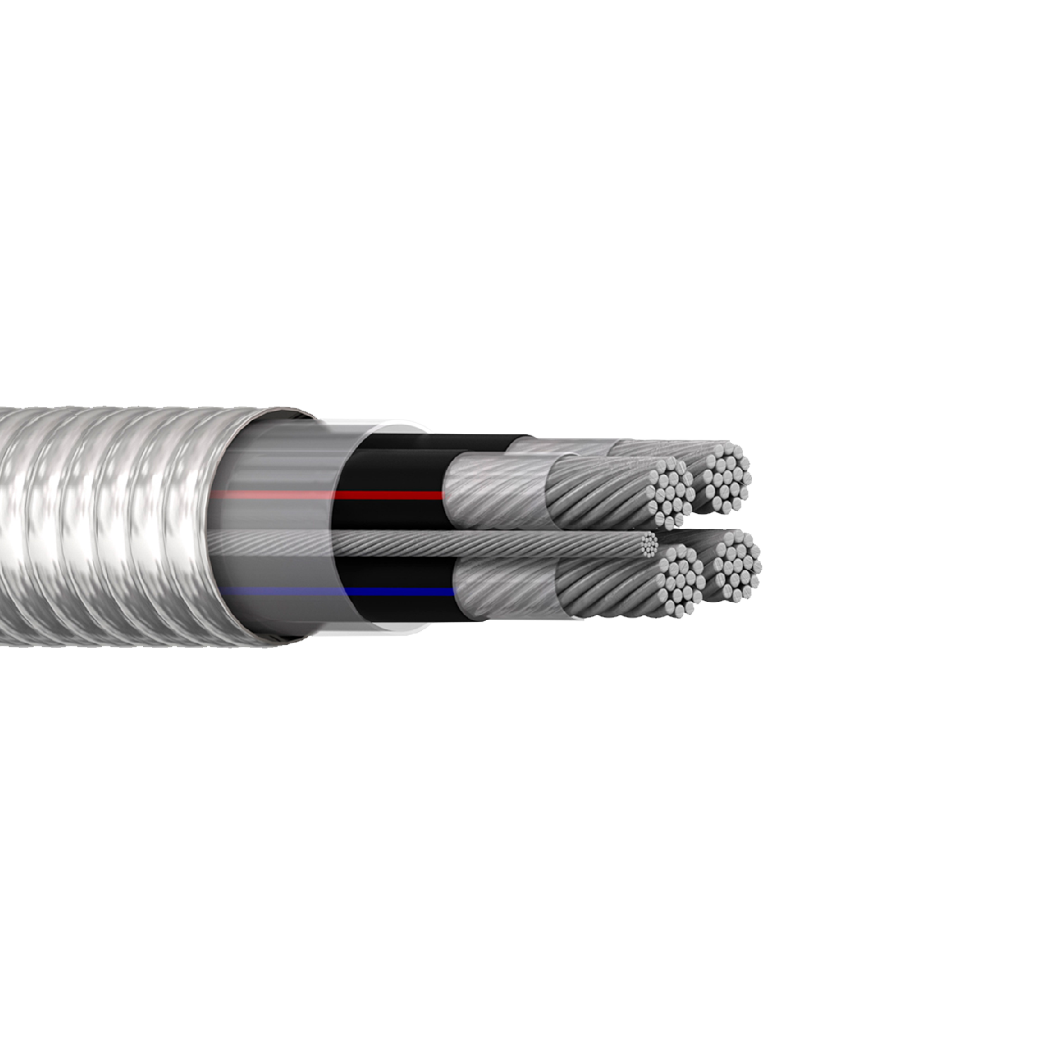 Imagen de CABLE ALUMINIO MULTICONDUCTOR S8000 4C 6 AWG + 1TF 6 AWG