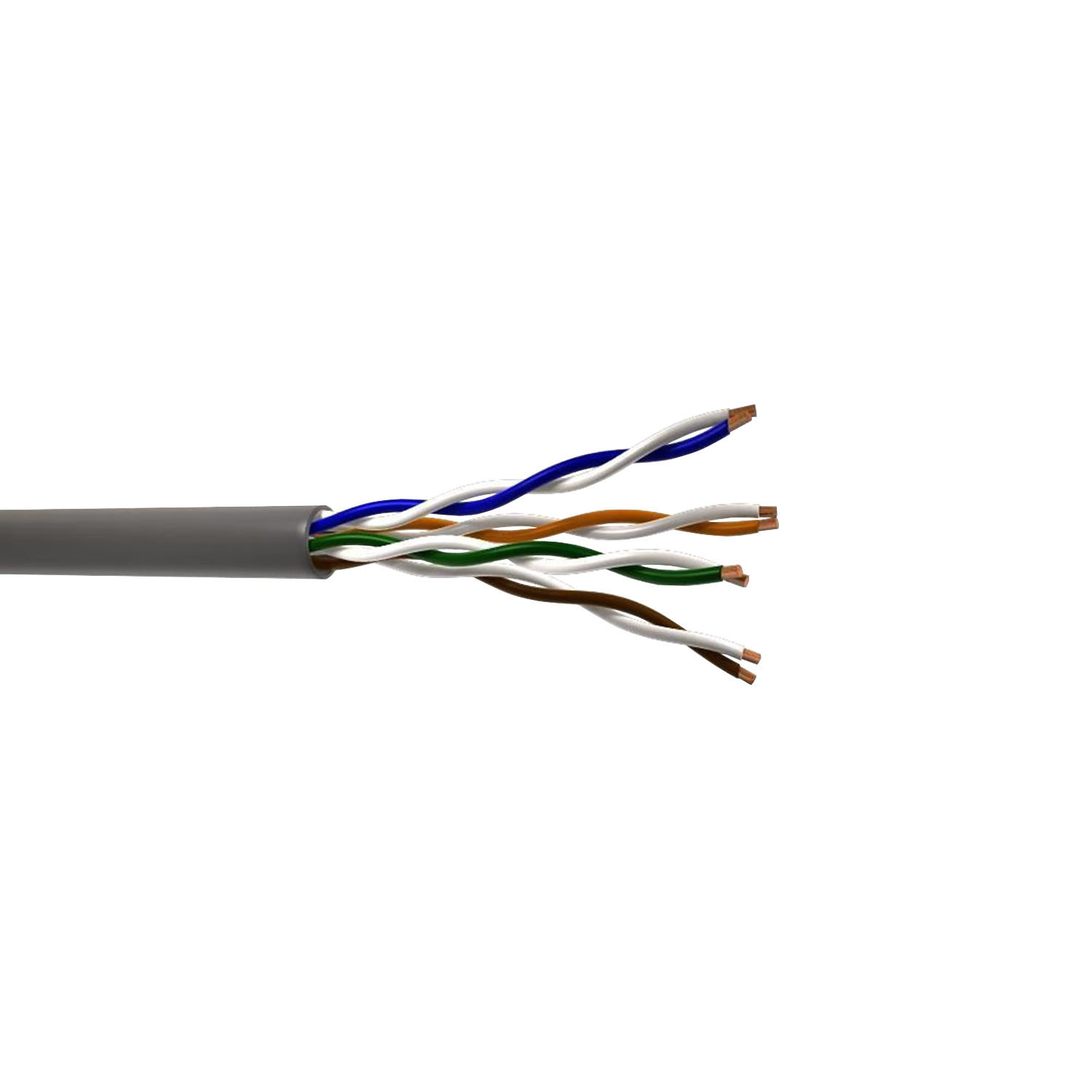 Imagen de CABLE UTP CATEGORIA 5E 4 PARES GRIS