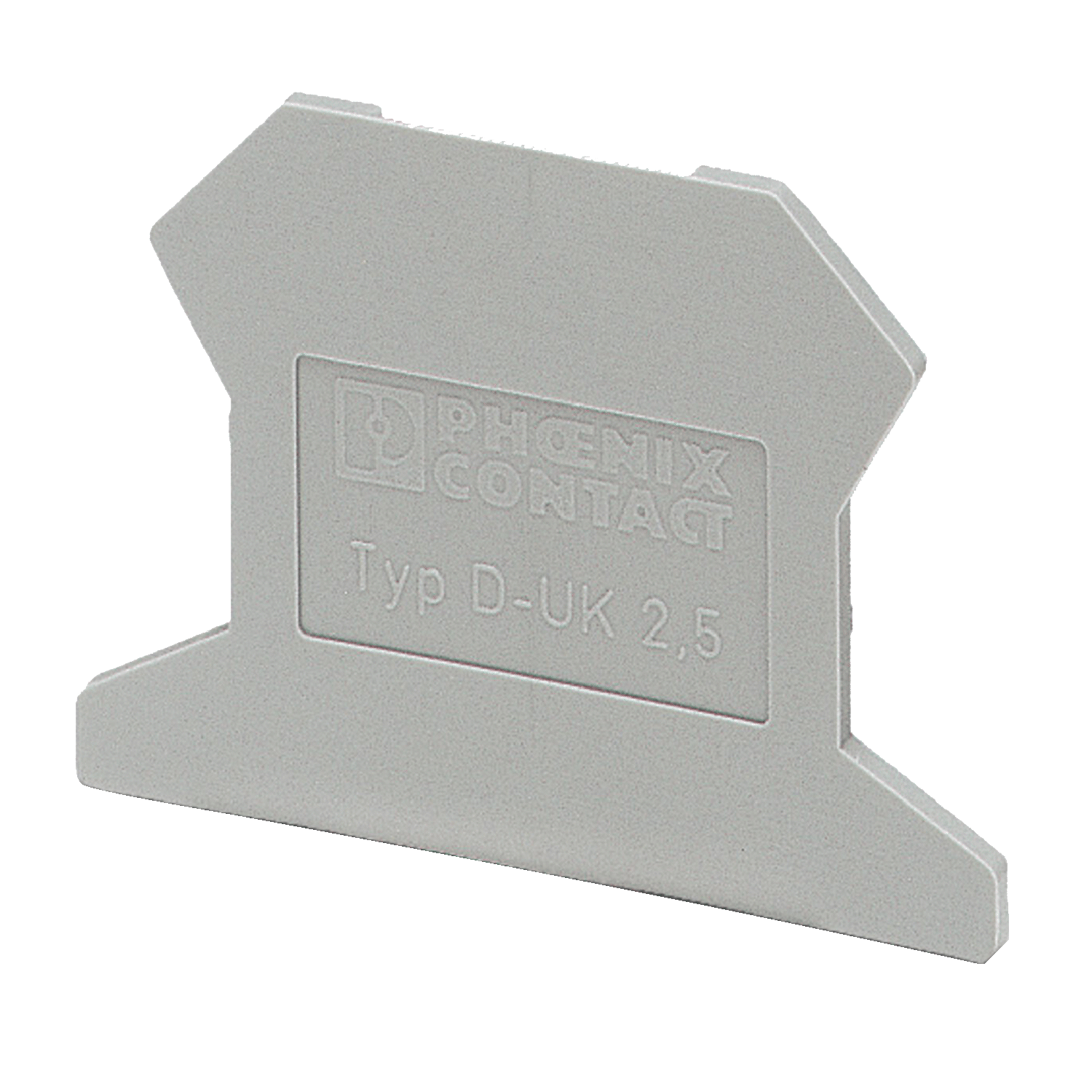 Imagen de TAPA FINAL D-UK 2.5 GRIS