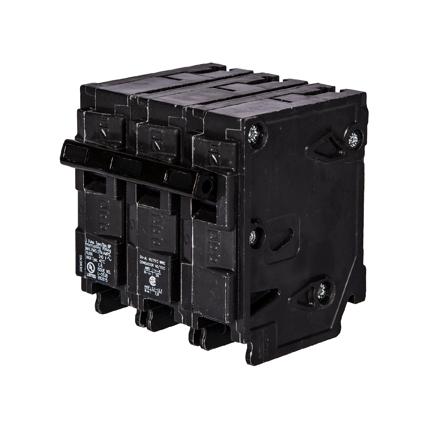 Imagen de INTERRUPTOR QP/MP 3X60A 120/240V NORMA UL 489