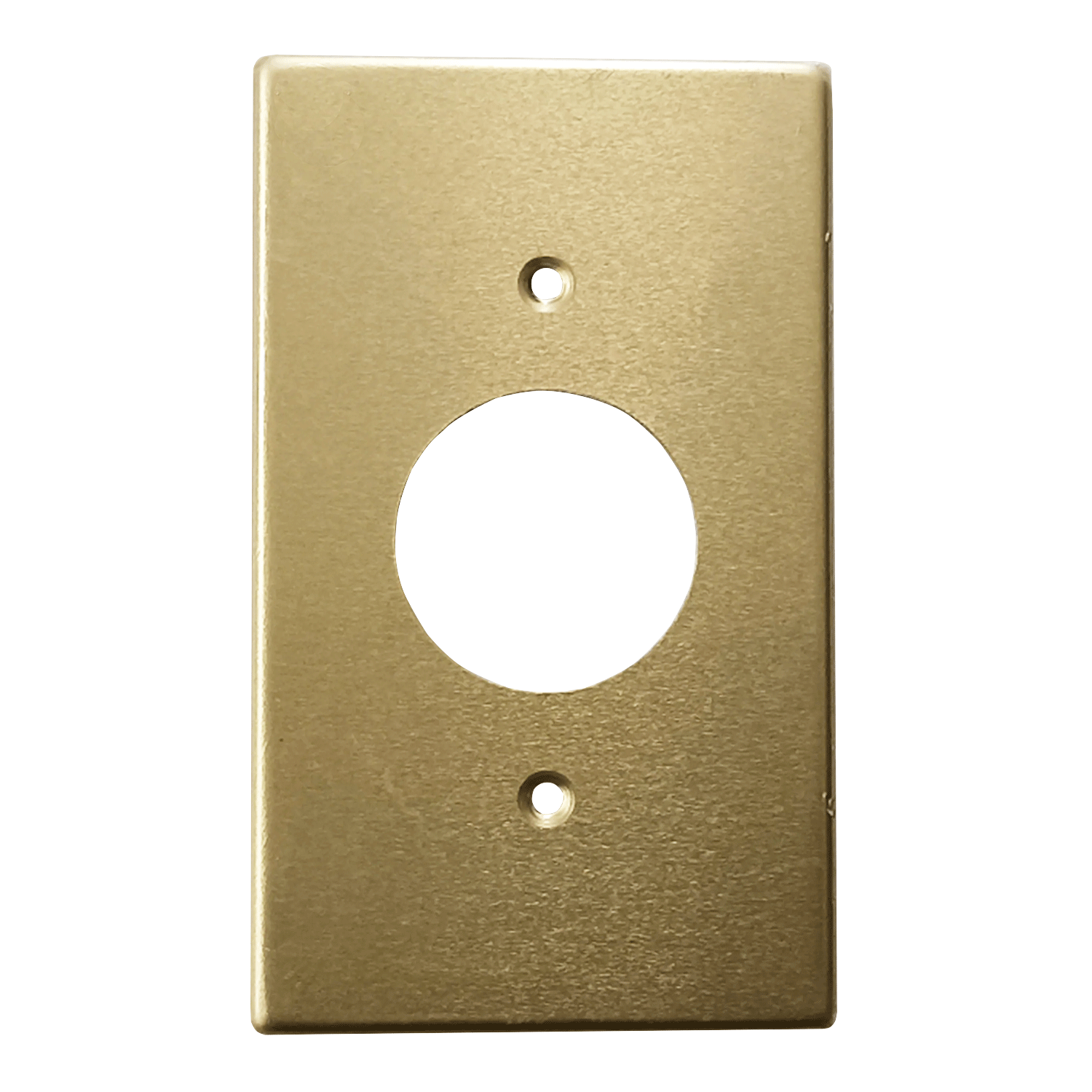 Placa identificativa de aluminio dorado calidad UNISUB - SEKAISA