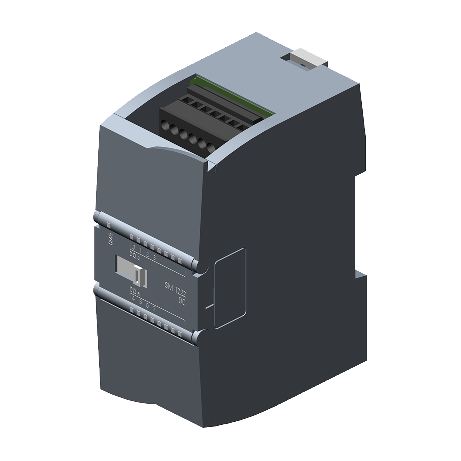 Imagen de SIMATIC S7-1200, MODULO DE SALIDAS DIGITALES SM 1222, 8 DO, DC 24V, TRANSISTOR 0,5 A