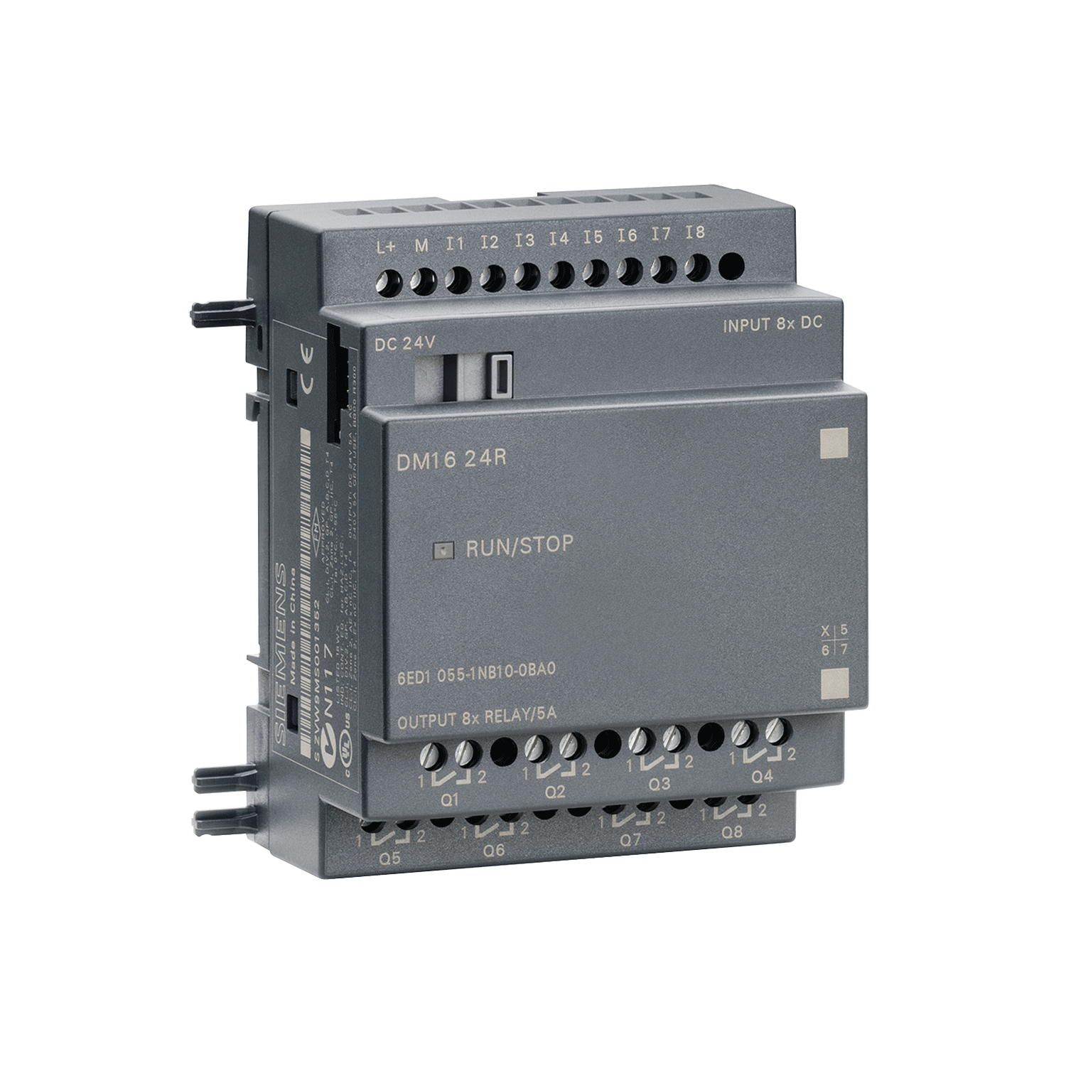 Imagen de MODULO LOGO! DM16,24R, 8DI/8DO