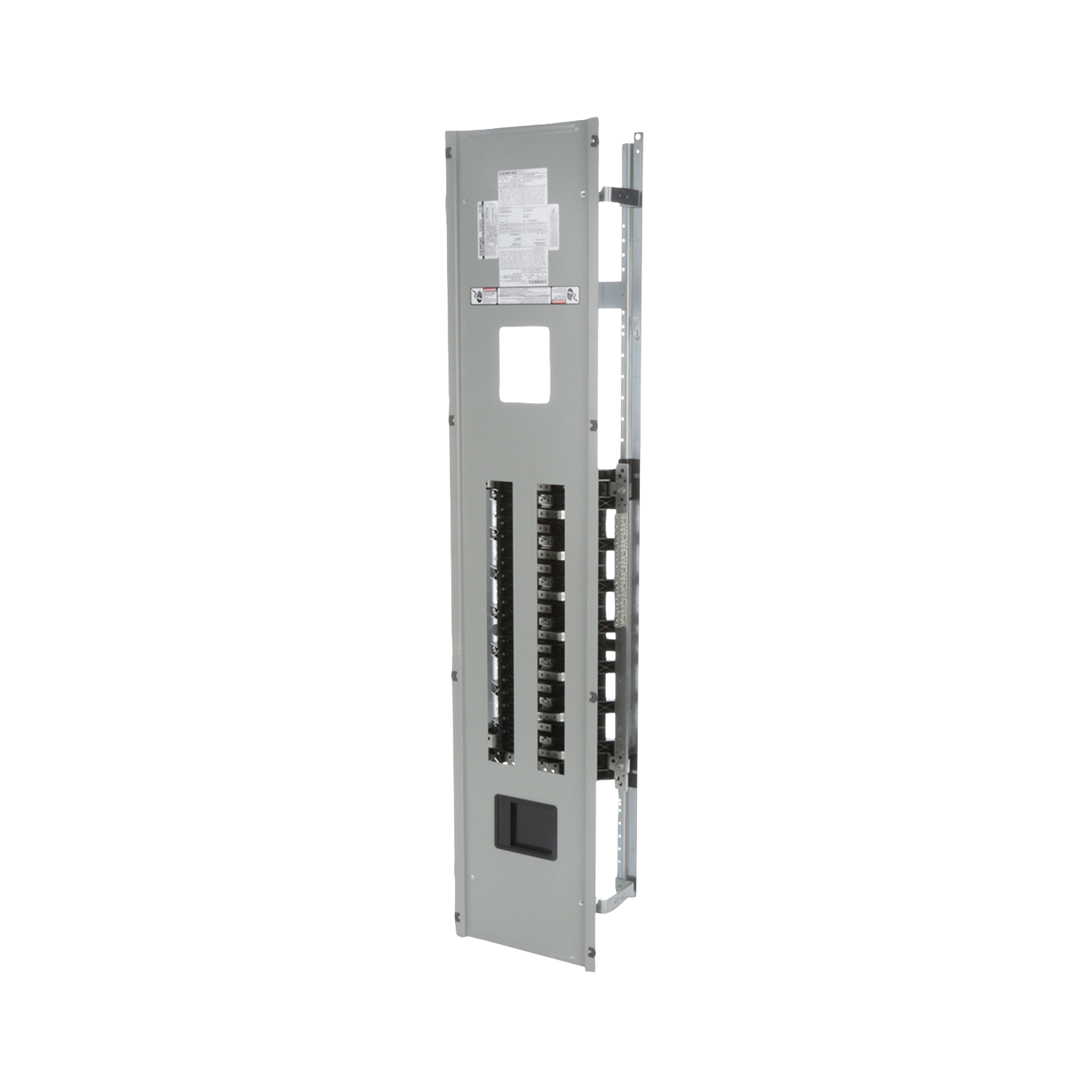 Imagen de INTERIOR PARA MONTAR INTERRUPTOR HGB Y LGB BARRAS DE ALUMINIO P/ TABLERO P1 54 CIRCUITOS 250A MX:P17