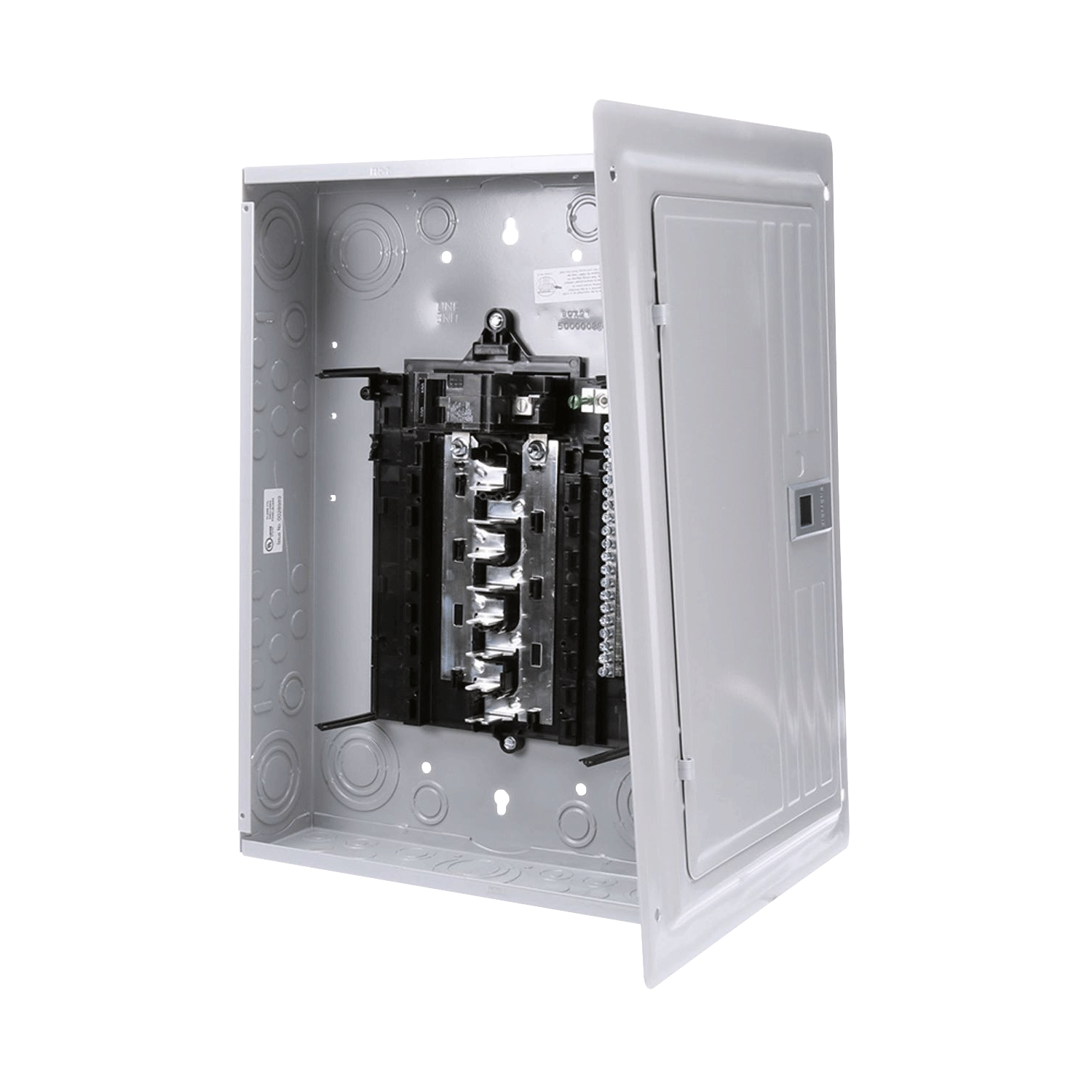 Imagen de CENTRO DE CARGA QP 16 POLOS MONOFASICO 125A BARRAS ALUMINIO EMPOTRAR/SOBREPONER