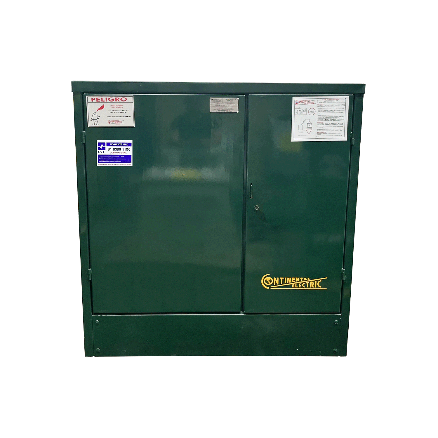 Imagen de TRANSFORMADOR PEDESTAL TRIFASICO 45 KVA 13200 220/127 V RADIAL DELTA-ESTRELLA ANCE MARCA CONTINENTAL