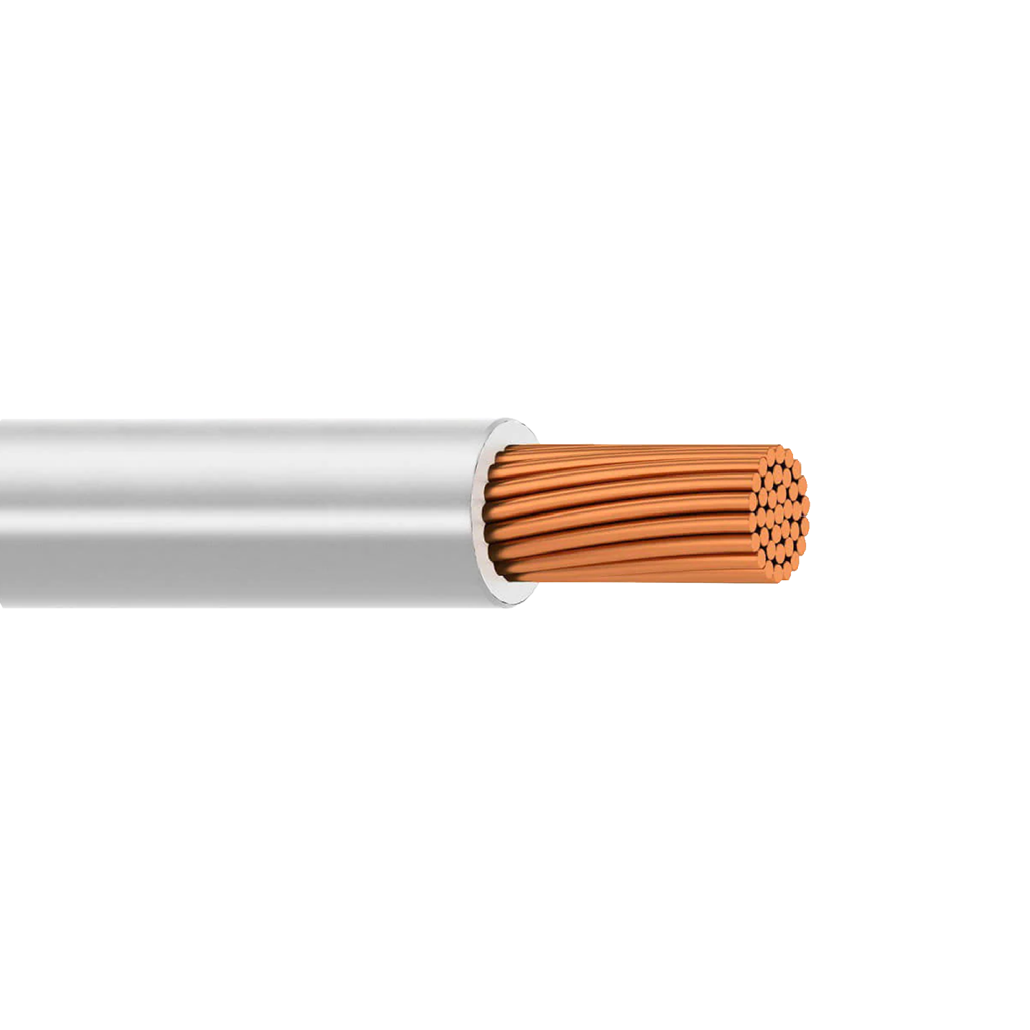 Imagen de CABLE THW-LS/THHW-LS 10 AWG INDIANA "BLANCO" CARRETE 1000M