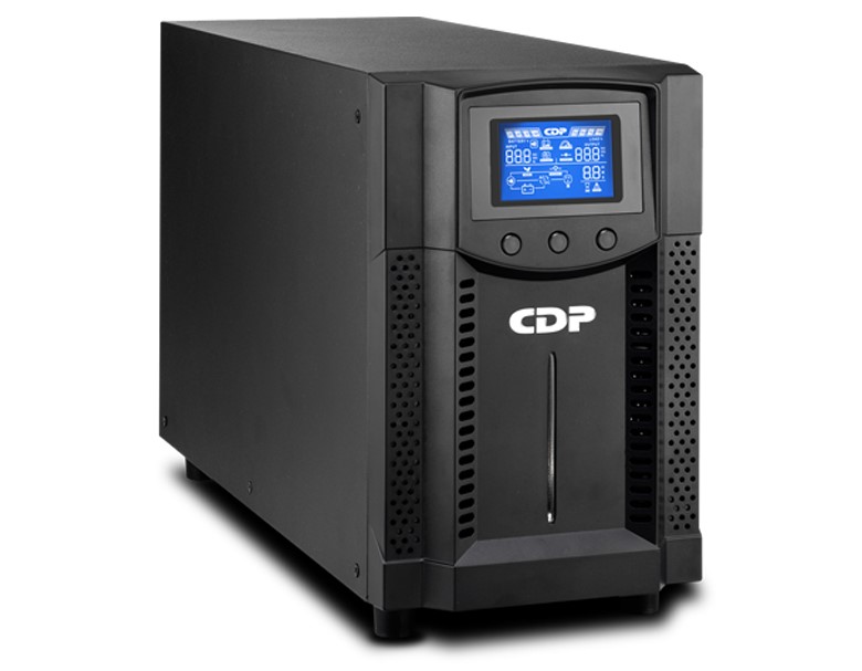 Imagen de UPS ONLINE DOBLE CONVERSION ONLINE 1000VA 120VCA MARCA CDP