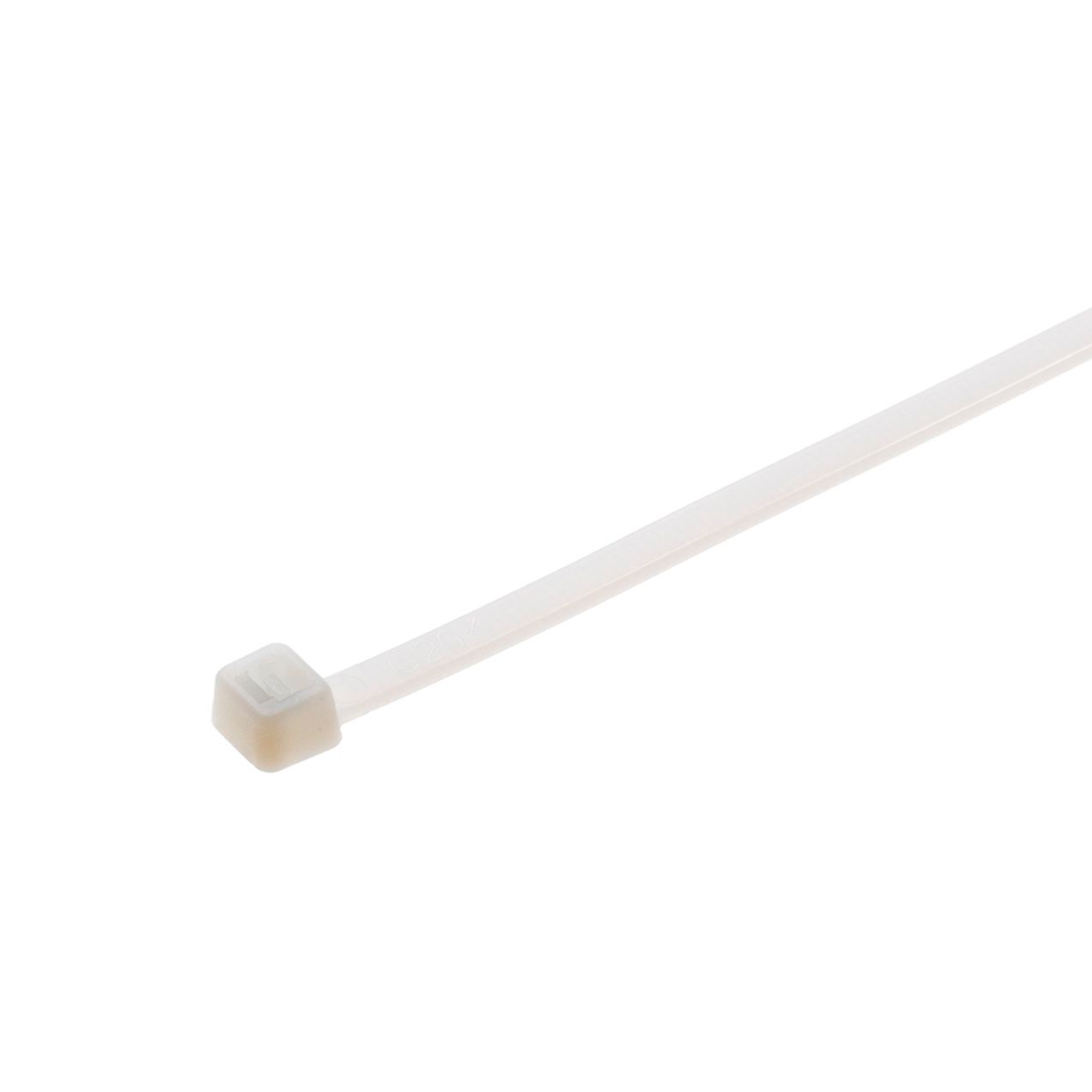 Imagen de CINTILLO NYLON NATURAL 4.8 X 370 MM 50 LBS PANDUIT (BOLSA 1000 PZS)