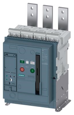 Imagen de INTERRUPTOR ELECTROMAGNETICO FIJO 3WA 3X1250A 66KA/500V, 50KA/690V ETU 300 LSIG