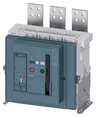 Imagen de INTERRUPTOR ELECTROMAGNETICO FIJO 3WA 3X2000A 66KA/500V, 50KA/690V ETU 300 LSIG