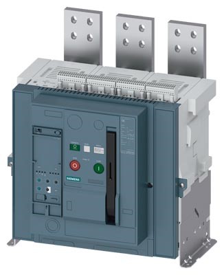 Imagen de INTERRUPTOR ELECTROMAGNETICO FIJO 3WA 3X2500A 66KA/500V, 50KA/690V ETU 300 LSIG