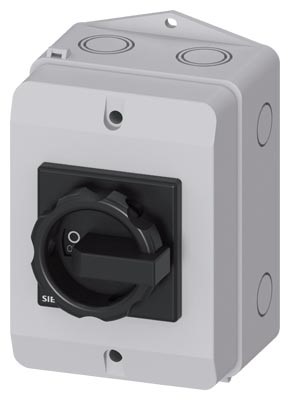 Imagen de INTERRUPTOR SECCIONADOR 3LD 3 POLOS 32A 400V EN CAJA
