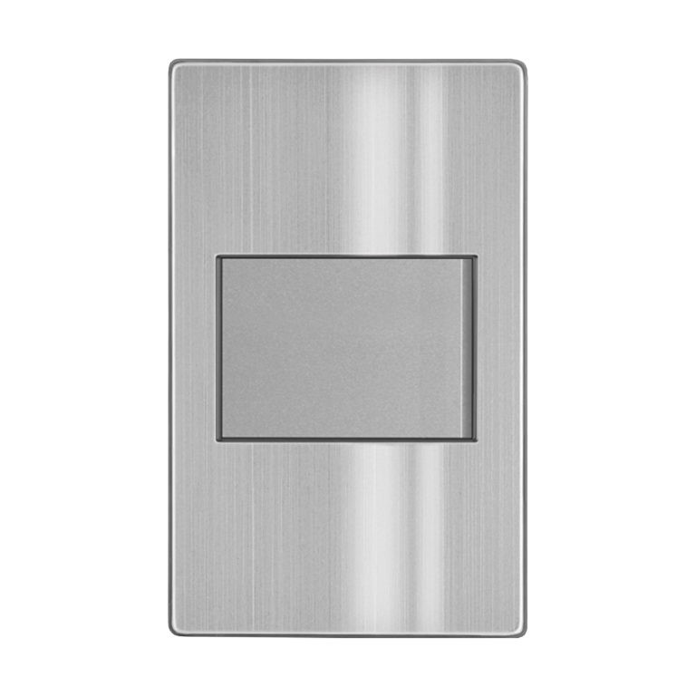 Imagen de PLACA METALICA PLATA CIEGA ARTLITE