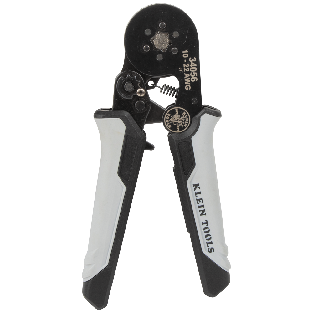 Imagen de PINZA PONCHADORA PARA TERMINAL DE PUNTA FERRULES 22-10AWG KLEIN