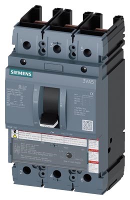 Imagen de INTERRUPTOR 3VA52 3 POLOS 150A 35KA 480V UNIDAD DE DISPARO TM230 SIN ZAPATAS