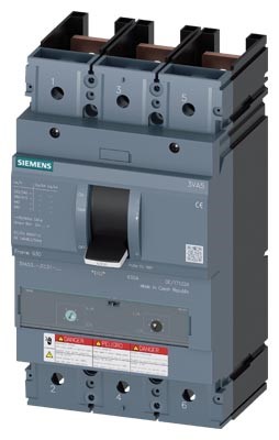 Imagen de INTERRUPTOR 3VA53 3 POLOS 400A 65KA 480V ALTA CAPACIDAD INTERRUPTIVA UNIDAD DE DISPARO TM230