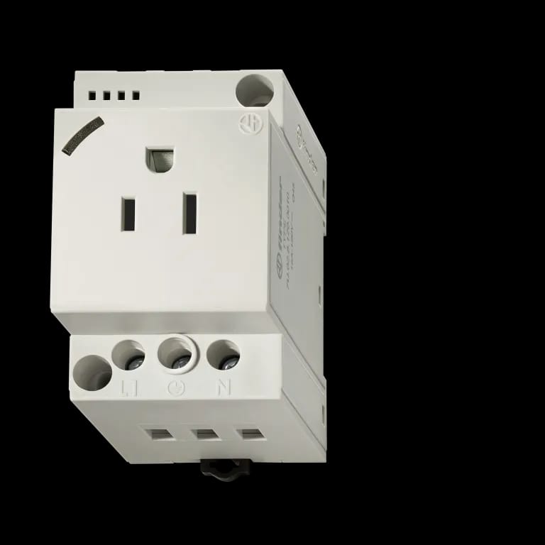 Imagen de TOMACORRIENTE TOMA USA + LED 125V 15A FINDER