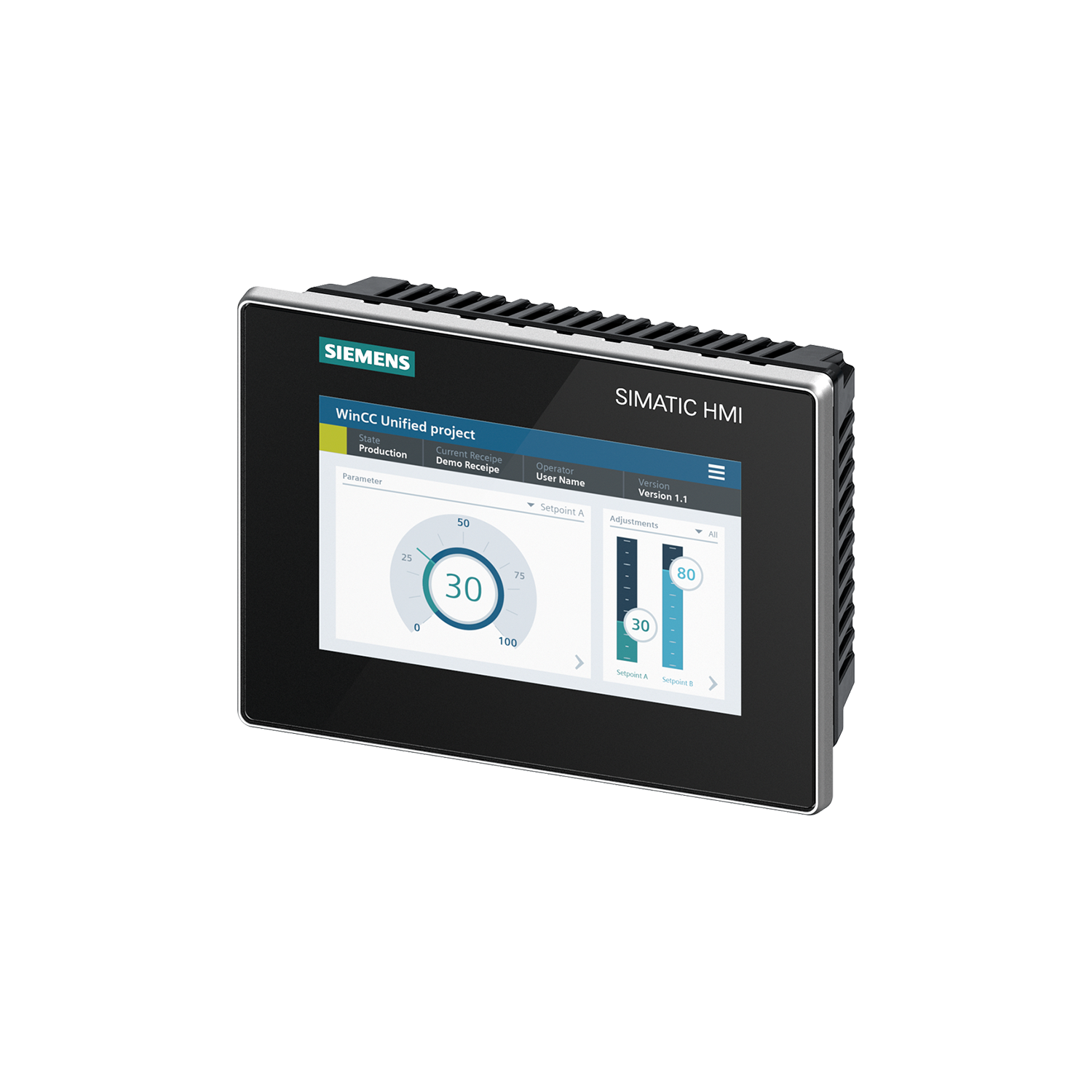 Imagen de SIMATIC HMI MTP700, UNIFIED COMFORT PANEL