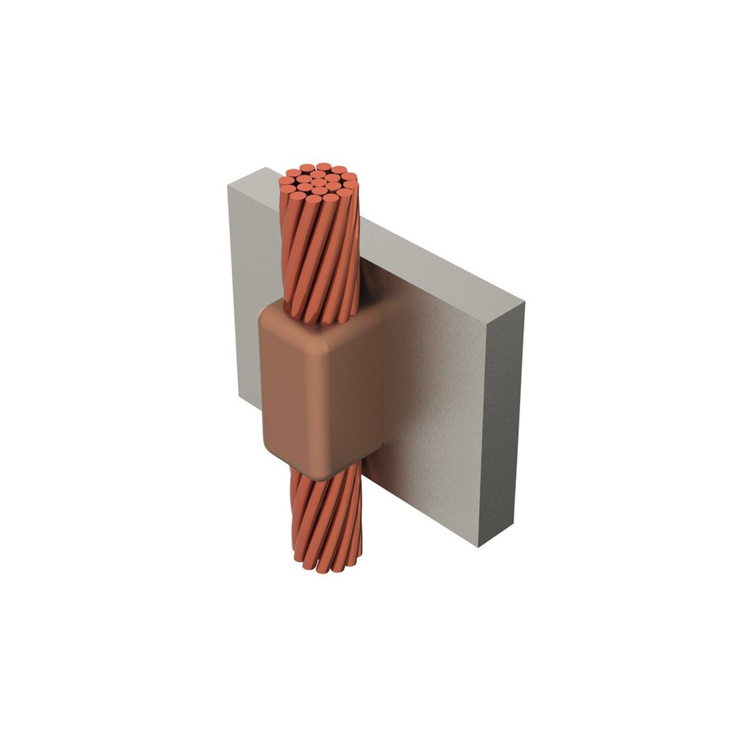 Imagen de MOLDE CABLE 2/0 AWG A PLACA VERTICAL EXOTEC