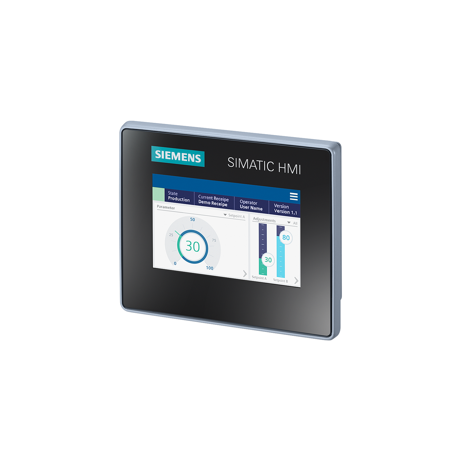 Imagen de PANTALLA 4" SIMATIC HMI MTP400 UNIFIED BASIC