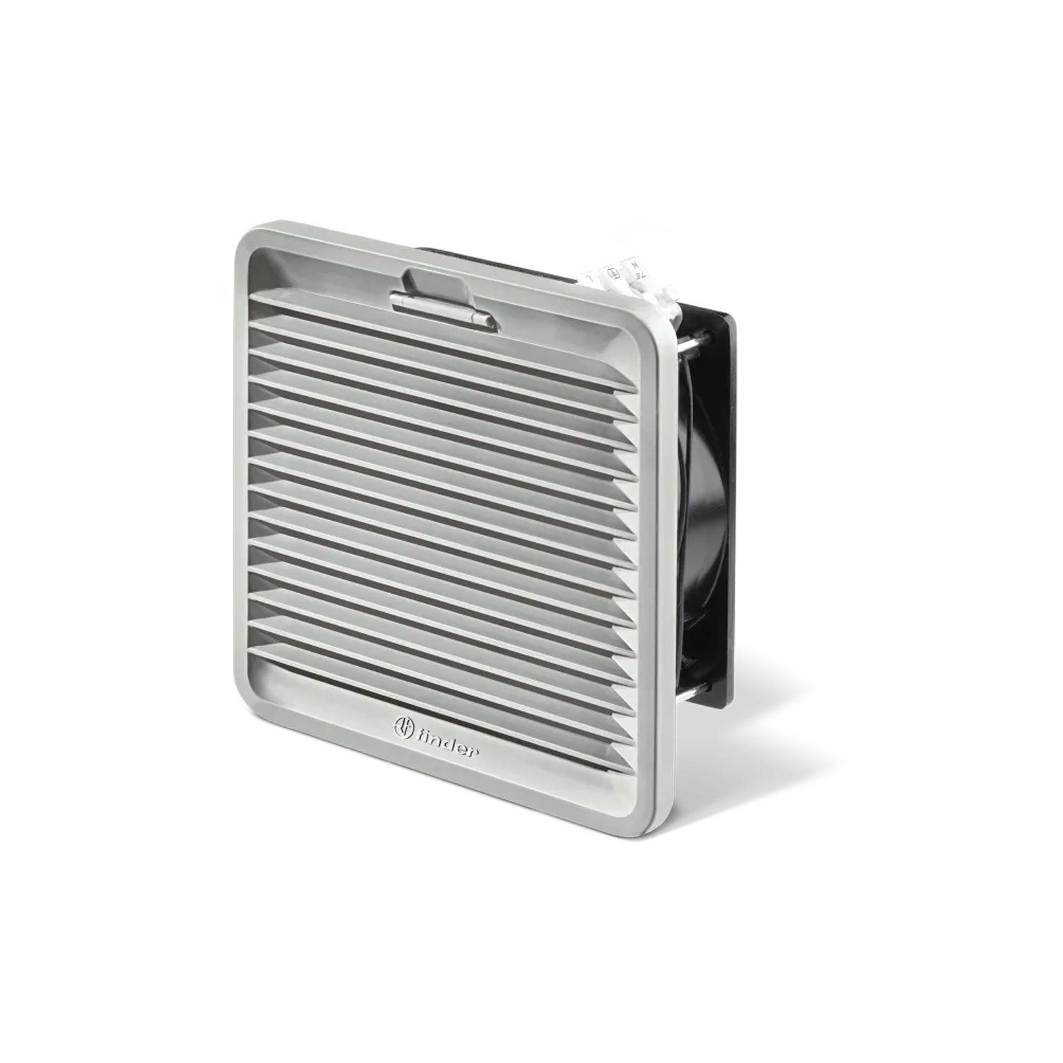 Imagen de VENTILADOR CON REJILLA Y FILTRO NEMA 3R 8” (177x177mm) 120 VAC UL FINDER